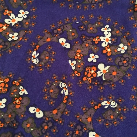 LuLaRoe Black and Purple TC Legging Bundle - Picture 3 of 5